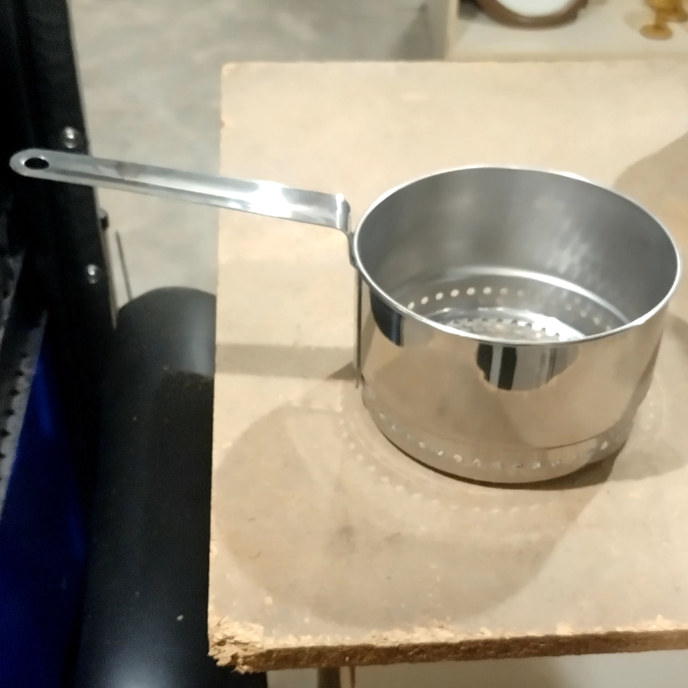 Revere ware copper clad stainless steel 2qt french fryer basket